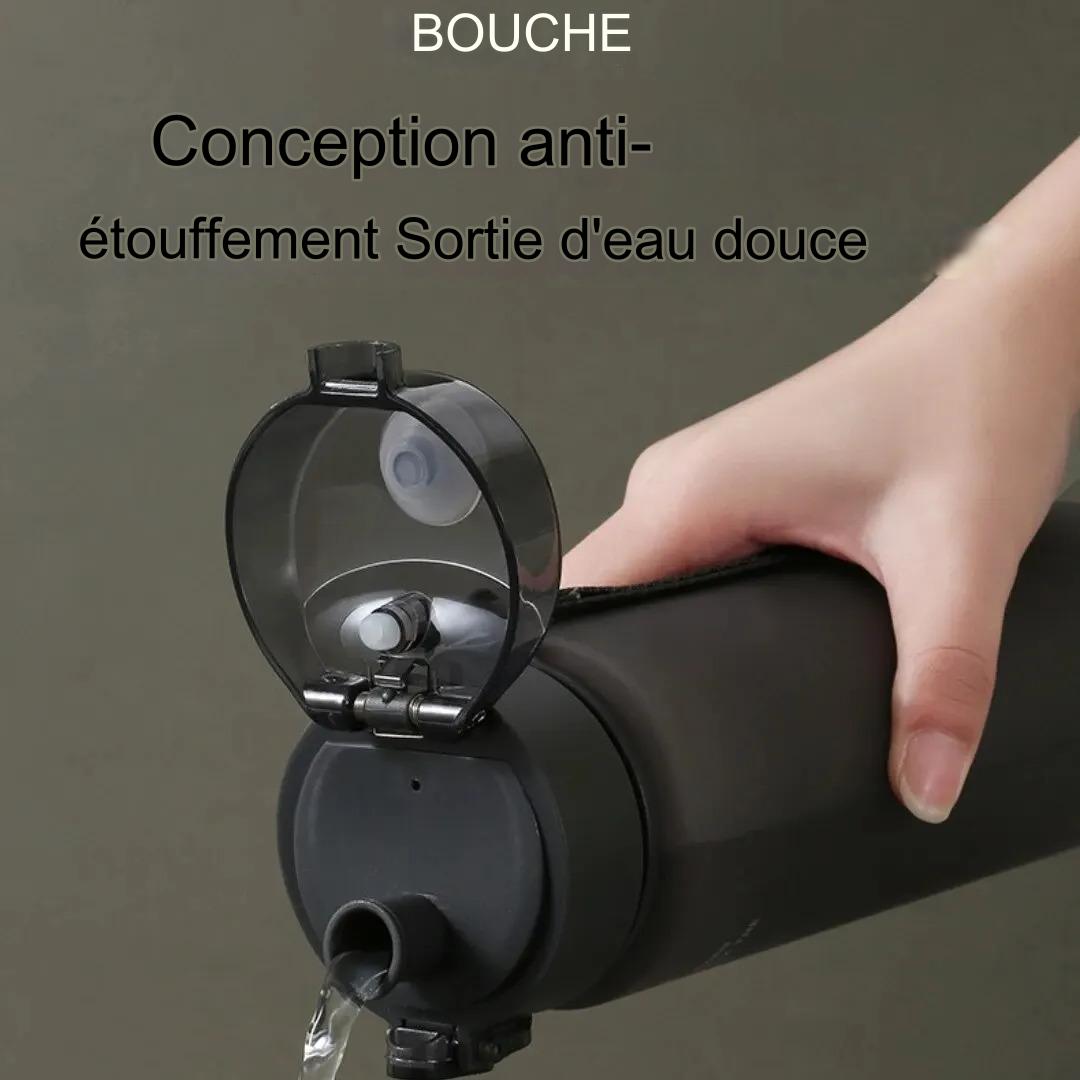 Bouteille d'eau sport haute qualité - Portable et pratique pour vos activités