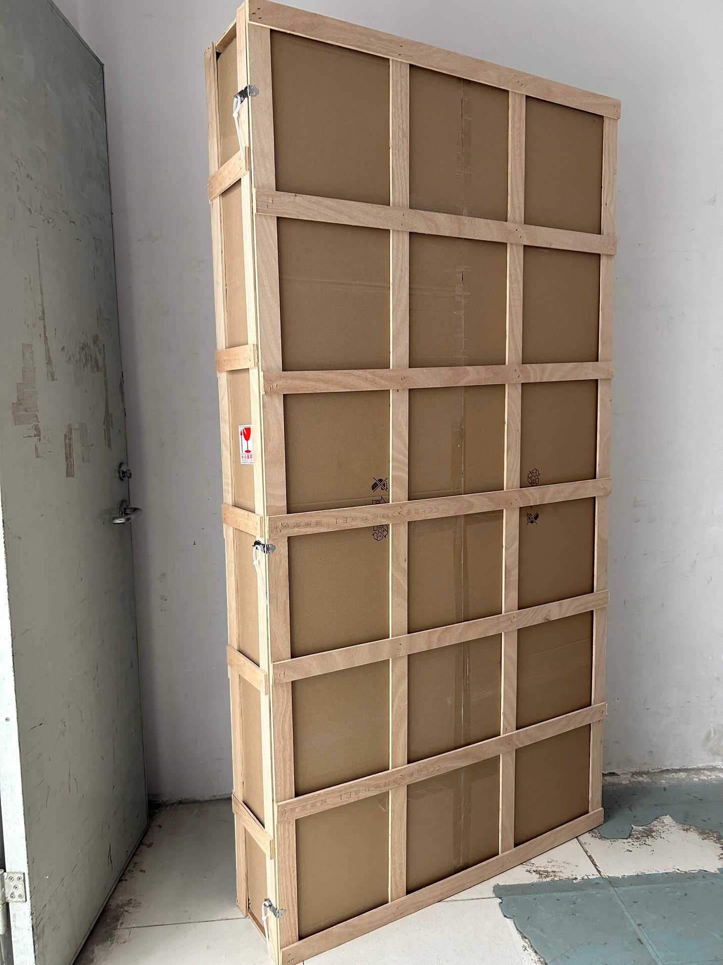 Miroir vague lumineux 183 cm, miroir multicouleur avec télécommande