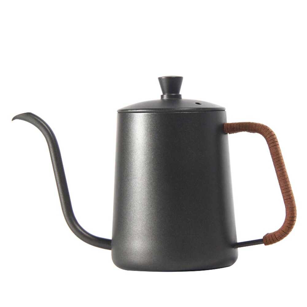 Bouilloire 350ml 600ml Cafetière théière en téflon antiadhésive de qualité alimentaire en acier inoxydable