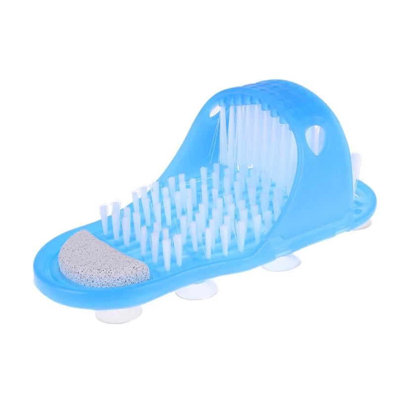 Brosses en plastique pour Gommage des pieds Chaussures de bain et Pantoufles de massage