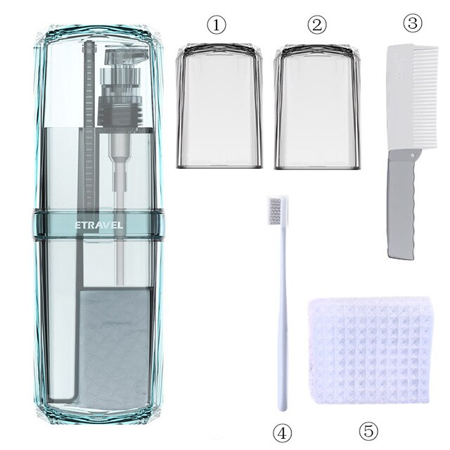 Ensemble d’Accessoires Portable pour Brosse à Dent – Articles de Toilette