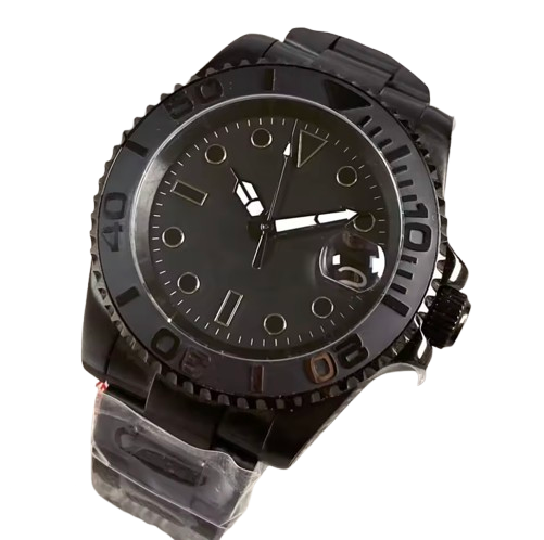 Montre Étanche Automatique NH35A PVD 100m, Stealth Tactique - LYNOXA