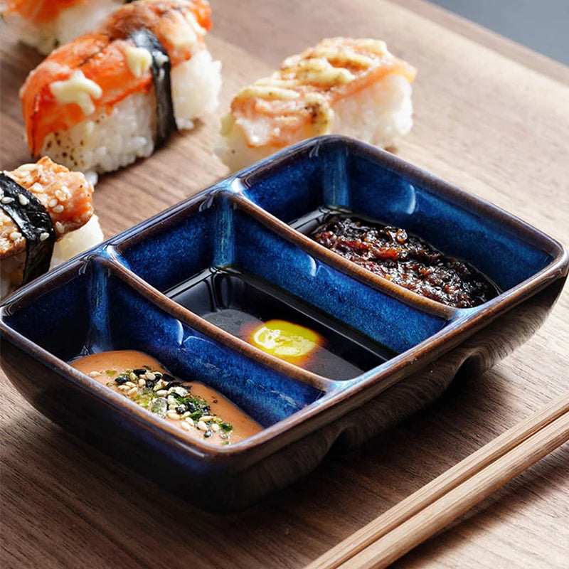 Plateau Sushi Trio en Porcelaine - OsakaTri