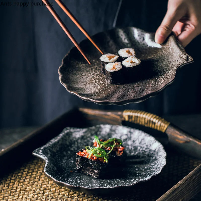 Assiettes de Dîner Multifonctions en Céramique - SHELLA