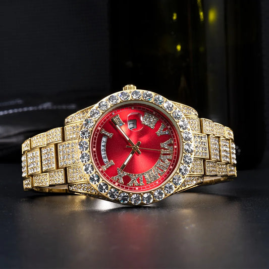 Montre de Prestige, Or 18 Carats, Étanche, Cadeau Parfait - Luxoria