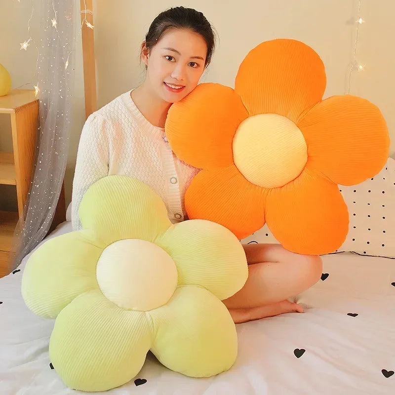 Ensemble 6 Coussins Fleurs - Idéal pour Décor Maison et Cadeaux d'Anniversaire