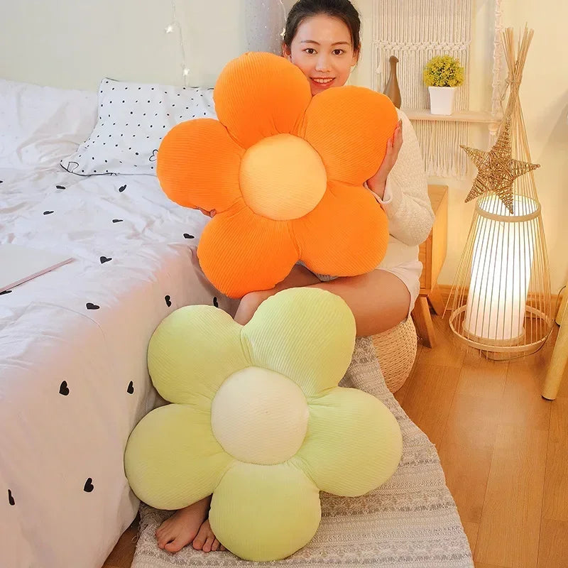 Ensemble 6 Coussins Fleurs - Idéal pour Décor Maison et Cadeaux d'Anniversaire