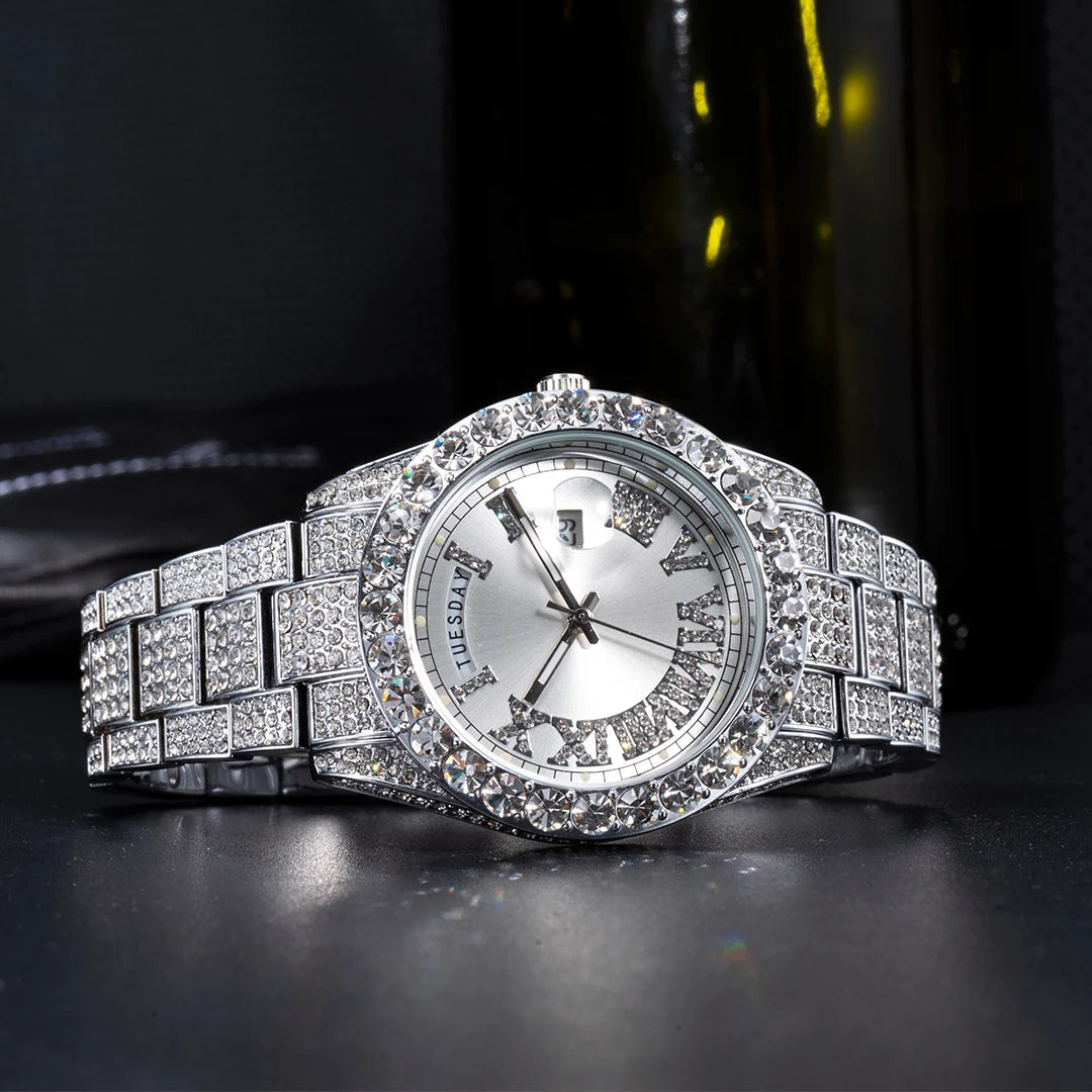 Montre de Prestige, Or 18 Carats, Étanche, Cadeau Parfait - Luxoria