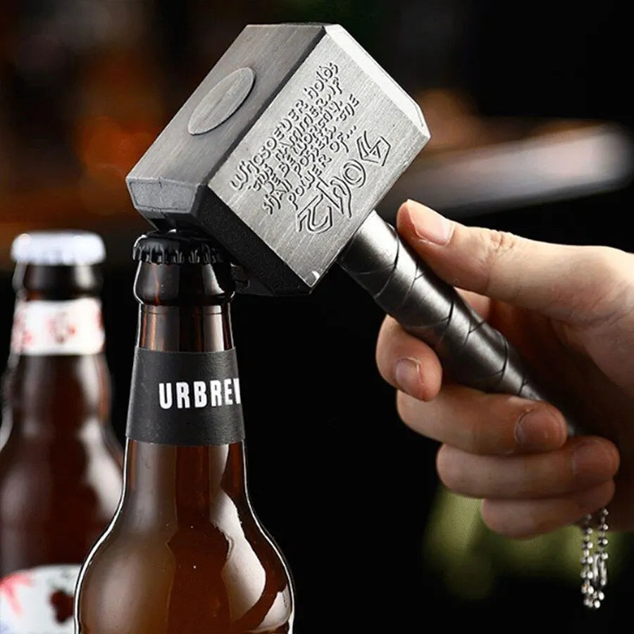 Décapsuleur marteau style vintage Thor - Cadeau idéal pour les amateurs de bière