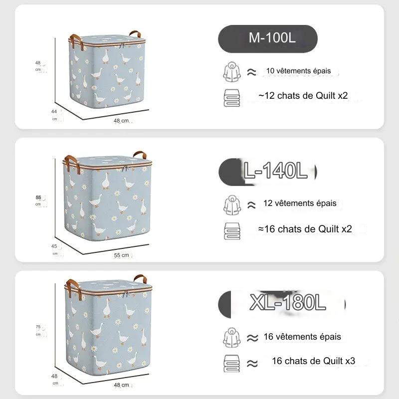 Sac de Rangement Pliable avec Motifs - Grande capacité - Imperméable