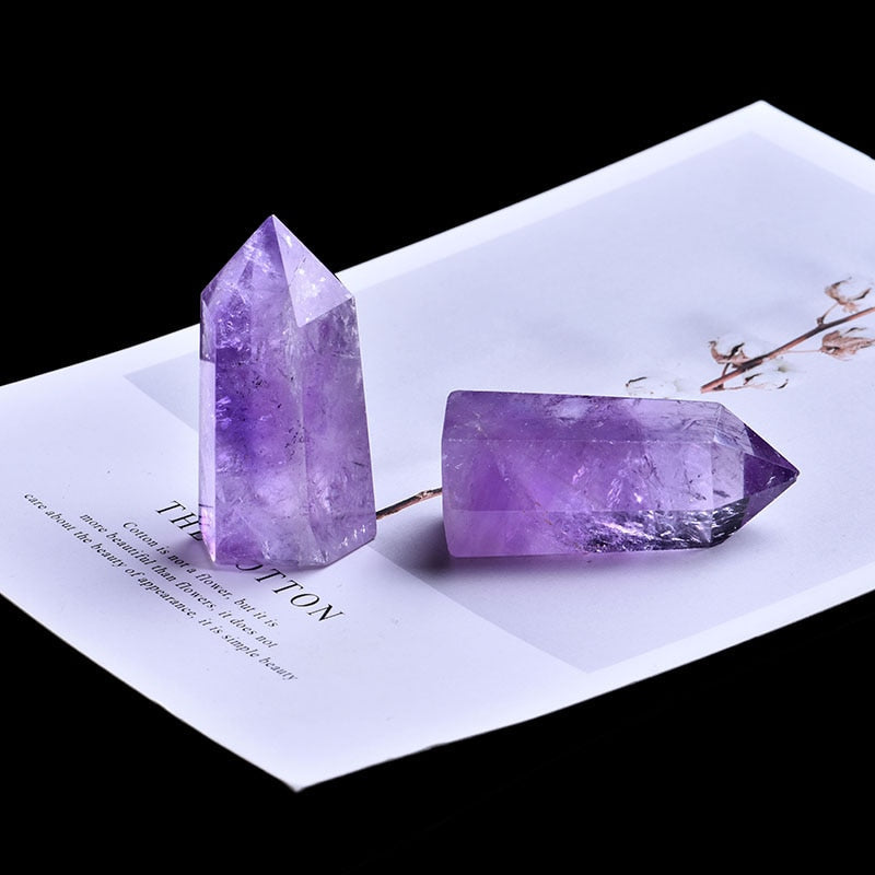 Cristal d’Améthyste Naturel – 1Pc