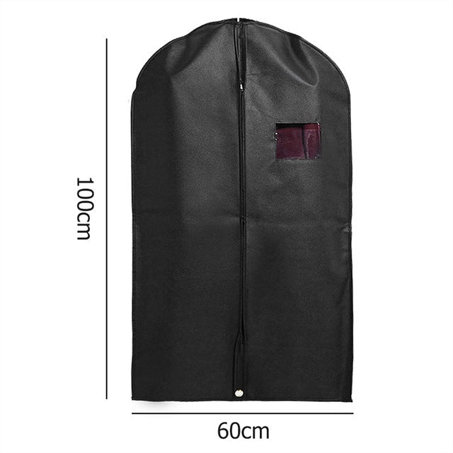 Housse à Vêtements Noir Anti-Poussière Lot de 5pcs