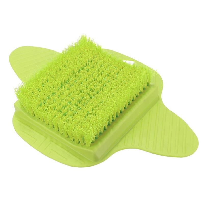 Brosses en plastique pour Gommage des pieds Chaussures de bain et Pantoufles de massage