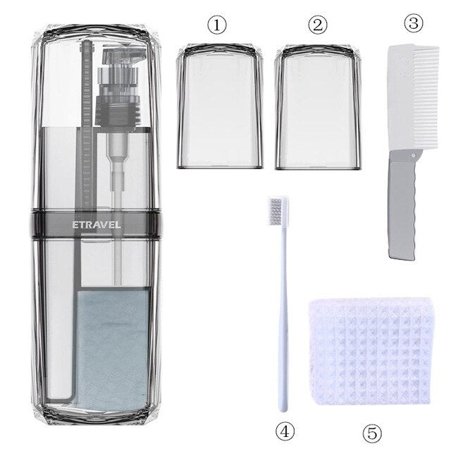 Ensemble d’Accessoires Portable pour Brosse à Dent – Articles de Toilette