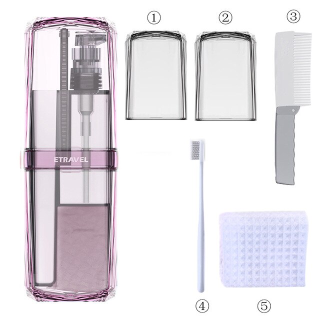 Ensemble d’Accessoires Portable pour Brosse à Dent – Articles de Toilette