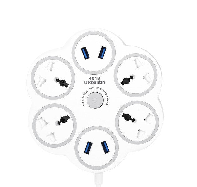 Multiprise Universelle avec 4 ports USB